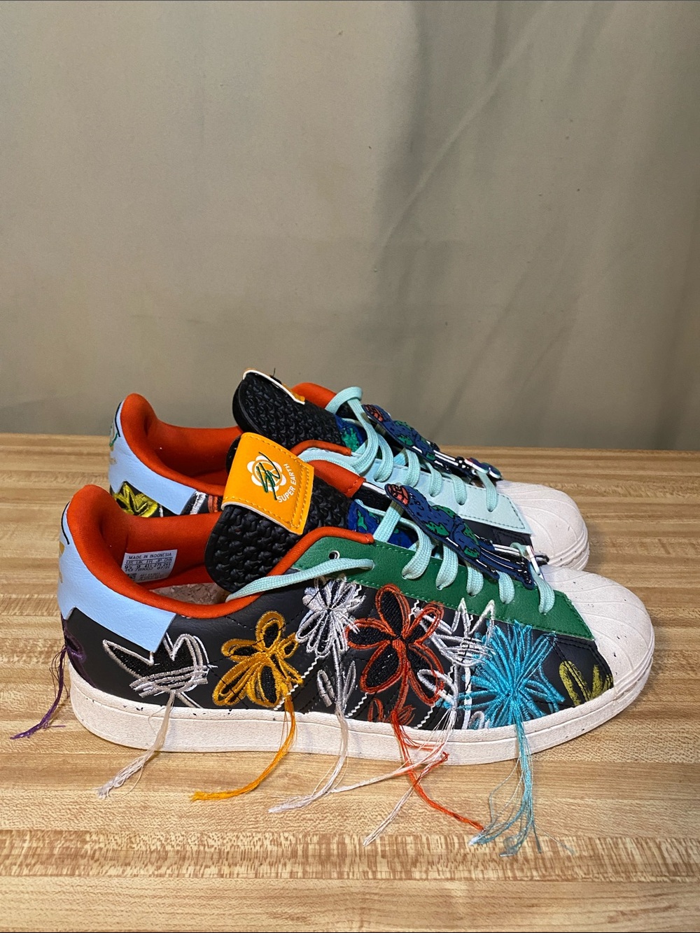 Adidas Superstar AEC Superearth x Sean Wotherspoon Mens Sneakers 9.5